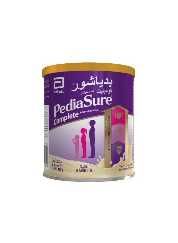 VANILLA COMPLETE BALANCED NUTRITION 400 gm