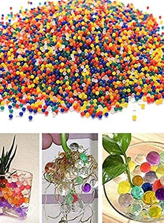 Flux Usable Soil Water Beads & Jelly Mud – Magic Crystal Growing Sensory Beads for Kids | Non-Toxic Water Gel Balls for Sensory Play, STEM Learning, Decoration & Stress Relief - Image 3