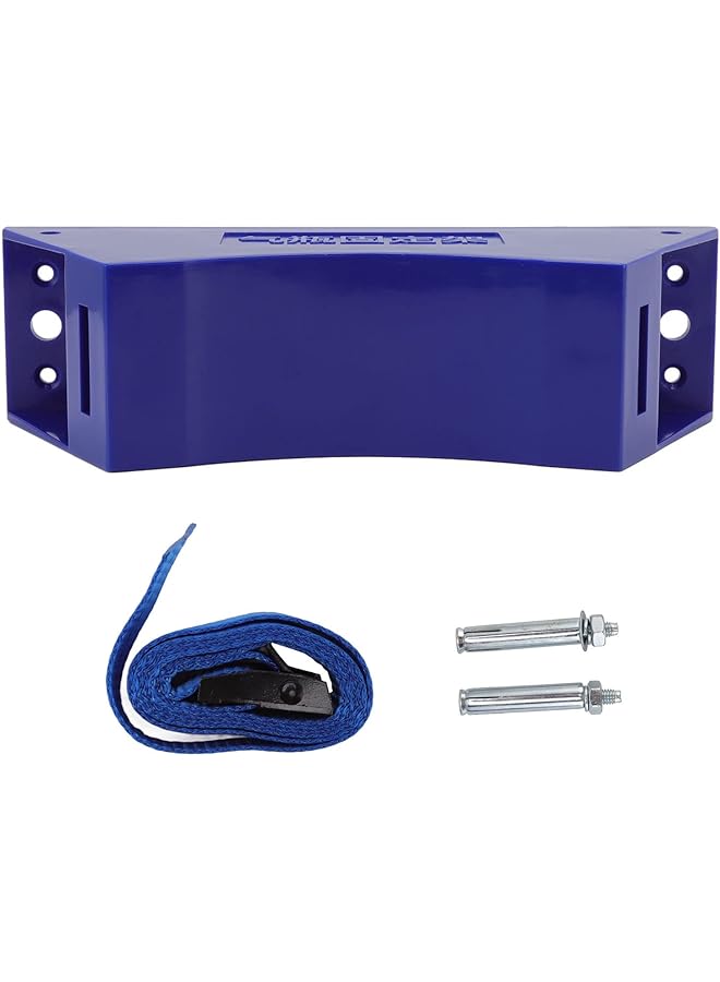 PROMASS promass Gas Cylinder Holder , Safety Strap Cylinder Wall Mount Bracket Wear Resistant Lightweight For Hospitals (blue) 