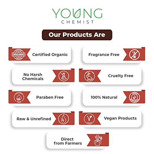 Young Chemist Cold Pressed Virgin Castor Oil | Arandi Tel | For Hair Growth, Nail cuticles, Eyelash, Eyebrows | Suitable For All Hair Types | Edible | 1 Litre - Image 5