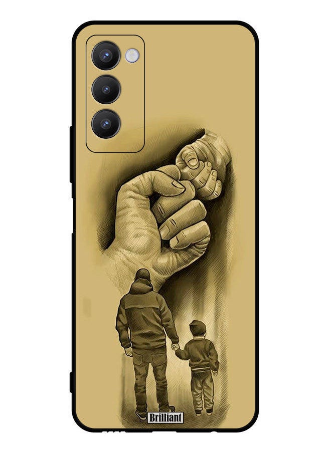 Brilliant Protective Case Cover For Tecno Camon 18T Father And Son Love  - Image 1