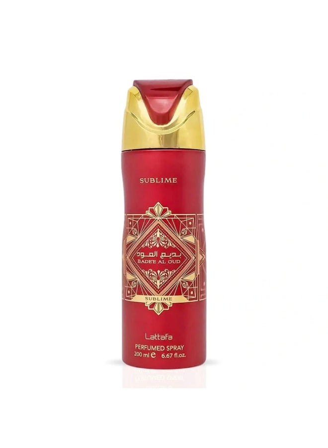 Lattafa Badee Al Oud Sublime Deodorant 200 ml