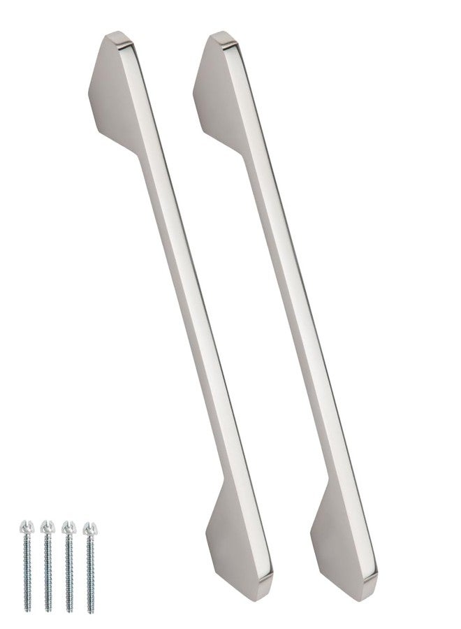Allied Stainless Steel Cabinet Handle | Drawer Handle No 912 | 8 Inch | Chrome Finish (Pack of 2) - Image 1
