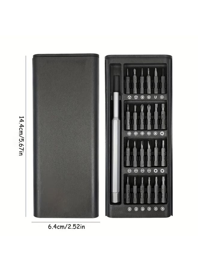 Black 25 In 1 Multi Function Precision Screwdriver Set For Phone Tablet Repair - Image 1
