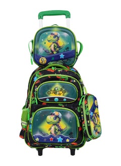 KiddoKit Character School bag -Green