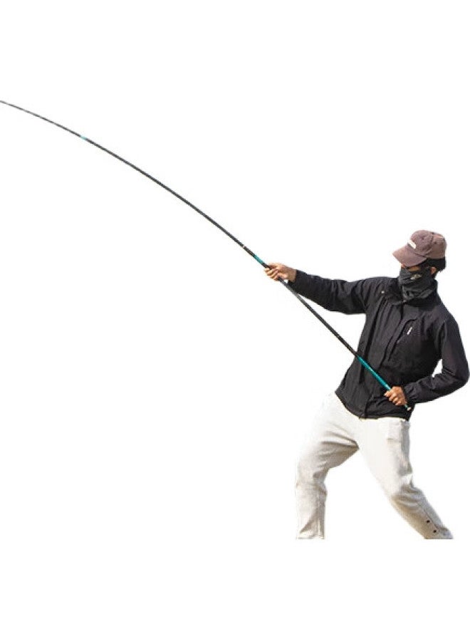 Shark Shensha Gonghu 6.3-meter Fishing Rod, Handheld, Ultra-light, Ultra-hard Carbon Fiber, 28-section, Lake Fishing Rod, Carp Rod, Fishing Tackle - Image 3