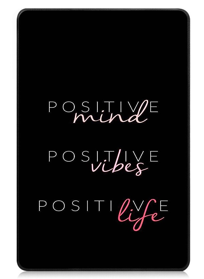 Theodor Protective Flip Case For Lenovo Tab M8 (4th Gen) - 2023 With Trifold Stand Auto Wake Sleep Shockproof Cover Positive Mind - Image 1