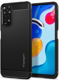 Rugged Armor for Xiaomi Redmi Note 11 / 11S Case Cover - Matte Black