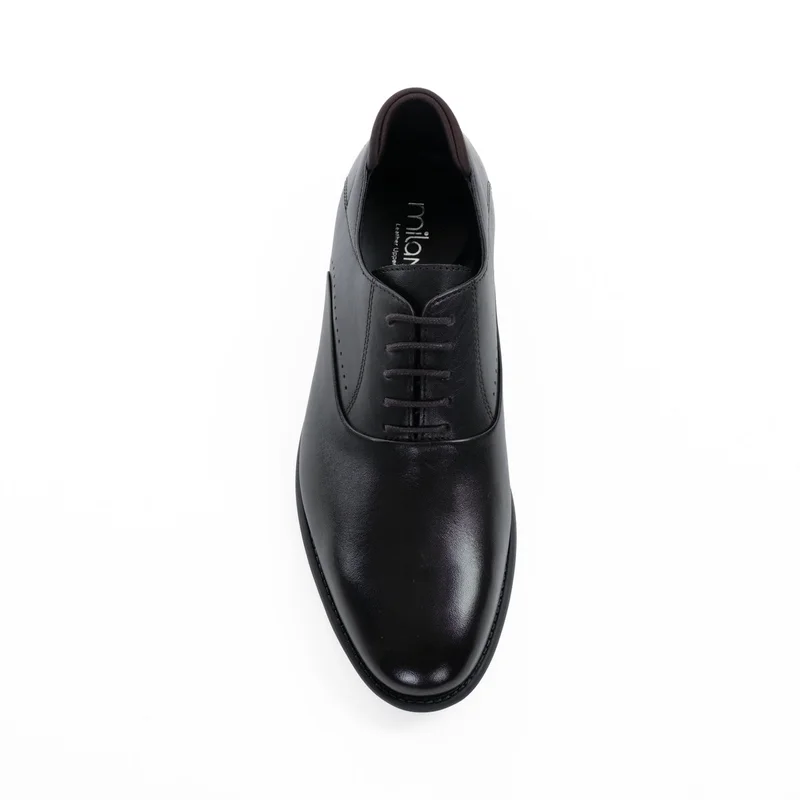 Milano Black MELVIN Flat Shoes & Slip-ons for Men | Best Price UAE