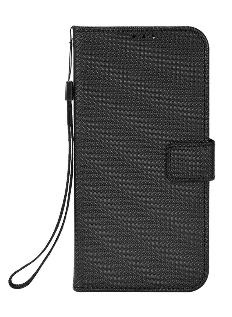 general Case for Infinix GT 20 Pro 5G, Soft PU Leather for Flip Case Covers, Wallet with Stand, Diamond pattern Case for Infinix GT 20 Pro 5G - Image 4