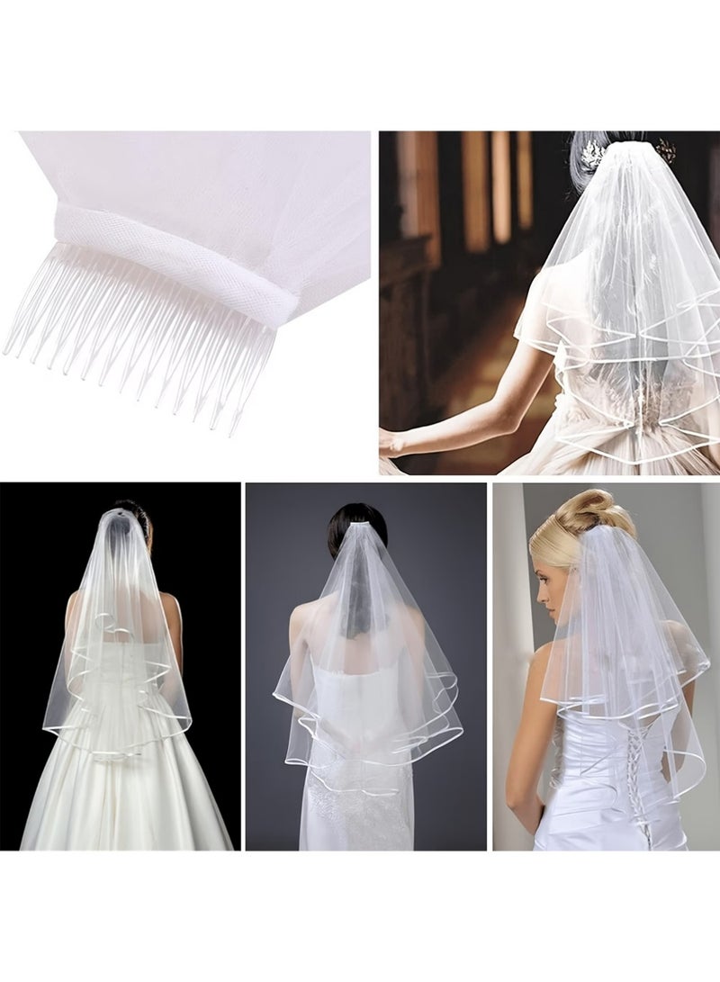 تريكل 16pcs / مجموعة من ديكورات حفل العزاب العروس ، بما في ذلك حجاب للعروس ليكون ، وأحزام الكتف ، وأسوار ، وأسوار الرأس ، وشارات ، وغيرها من الهدايا والإمدادات لحفلات العزاب النسائية - Image 5
