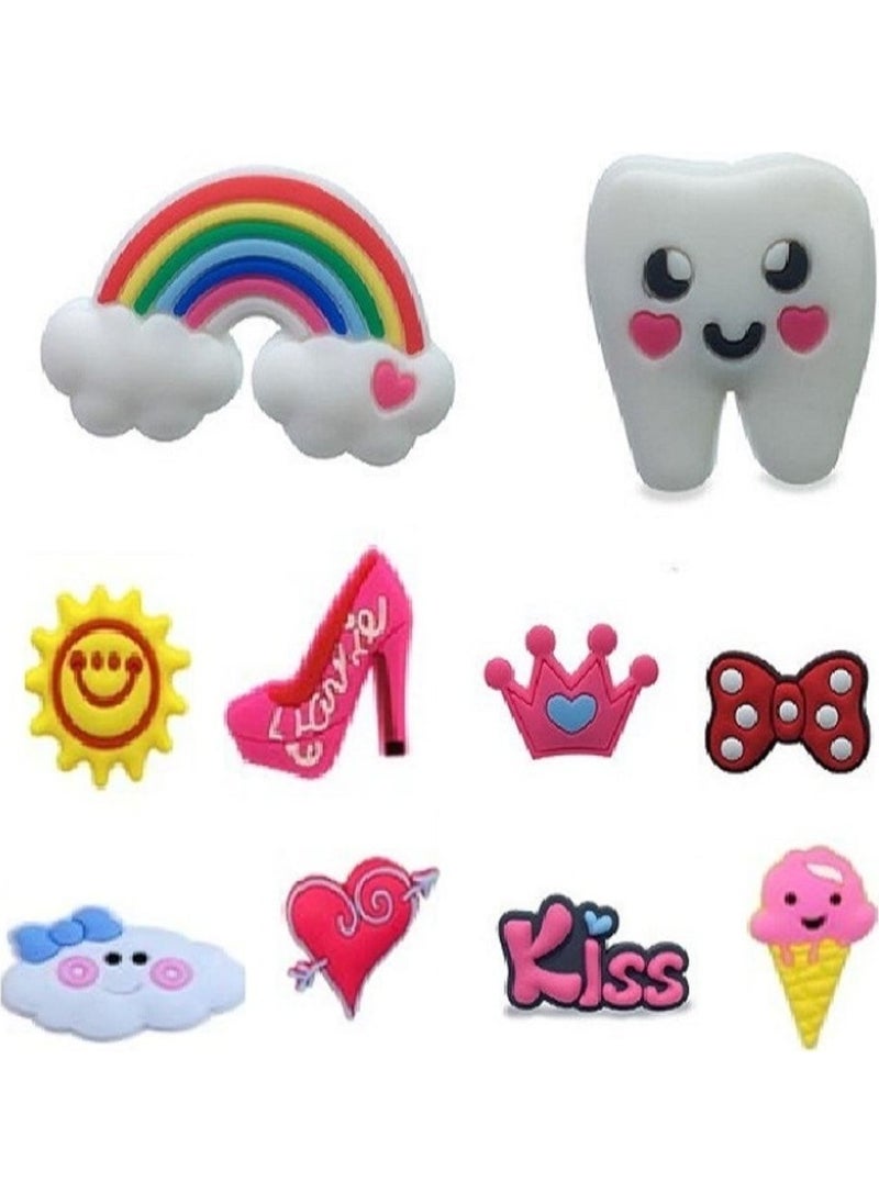 Marimari 10 Pieces Slipper Ornaments Set Jibzzz  - Image 1