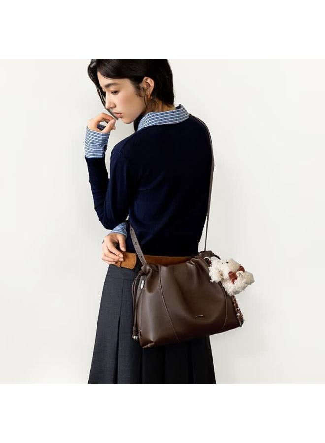 Just Star Wanderer Bag Women's  New Luxury Large Capacity Shoulder Crossbody Commuter Tote Bag 38 Women's Day Gift - Image 3