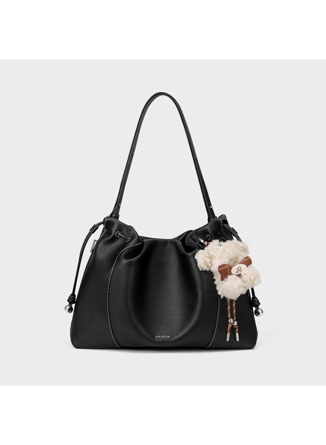 Just Star Wanderer Bag Women's  New Luxury Large Capacity Shoulder Crossbody Commuter Tote Bag 38 Women's Day Gift - Image 5