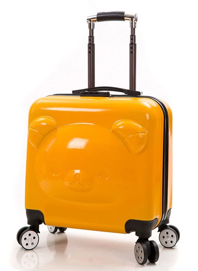 CityRiya-Long Kids Luggage Travel Suitcase Children's Carry on Luggage 20" Cartoon Rolling Trolley Case Ride-on Wheeled Suitcase for Children Toddlers Boys Girls  - Image 1