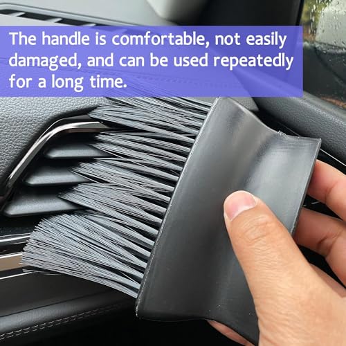 SWAMINE Car Interior Dust Sweeping Soft Brush,Detailing Brush Set for Interior Exterior,Cleaning Dusting for Auto Dashboard,Vents,Computer,Leather(8pcs) - Image 5