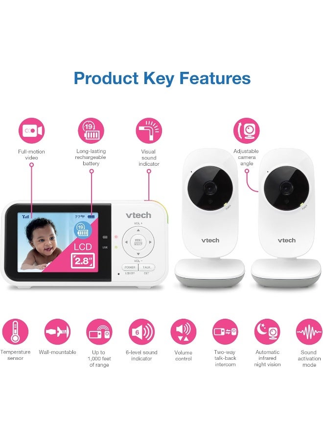 VTech VM819-2 Baby Monitor - Image 2