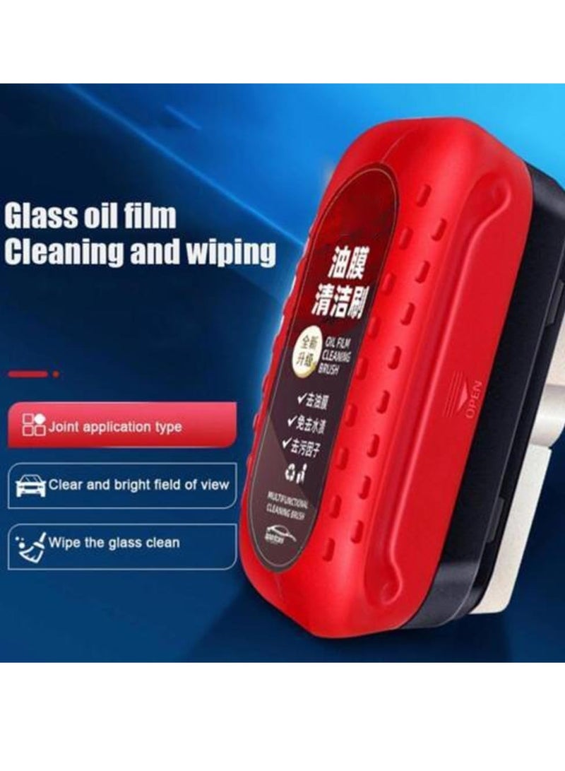 general Automotive Oil Film Cleaning Brush, Glass Cleaning Board,2024 New Glass Coating for Windshield, Prevents Rain and Fog Cleaning Glass Brush,Improves Clarity and Visibility - Image 3