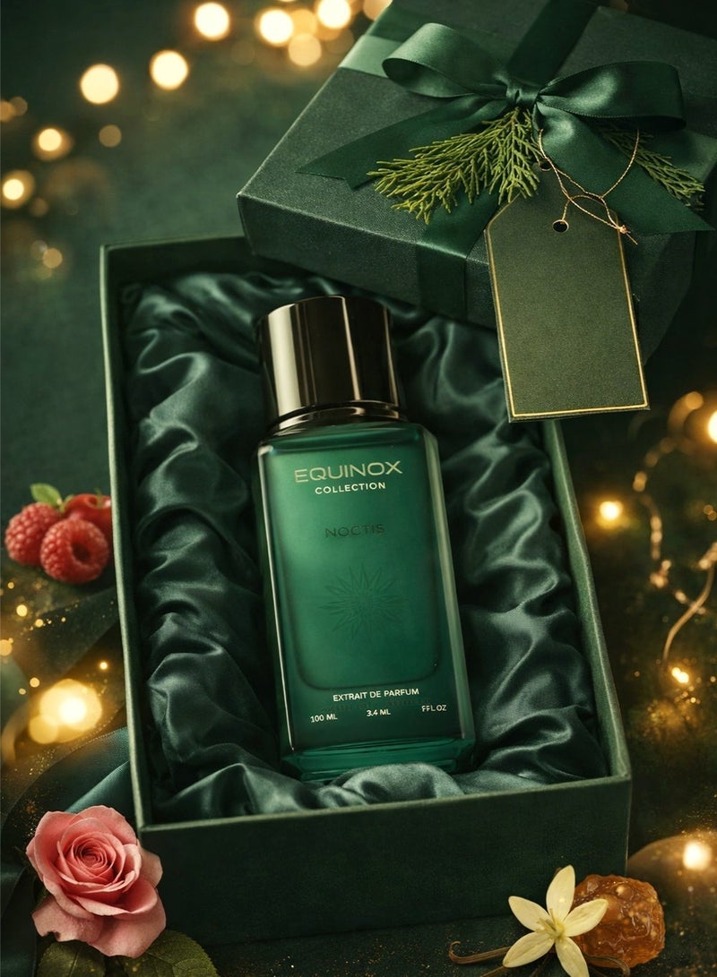 Hermoso Equinox Collection Noctis Amber Perfume | Premium Long Lasting Perfume with Amber, Vanilla & Toffee Accords notes for Men & Women | Unisex Eau de Parfum 100ml - Image 4