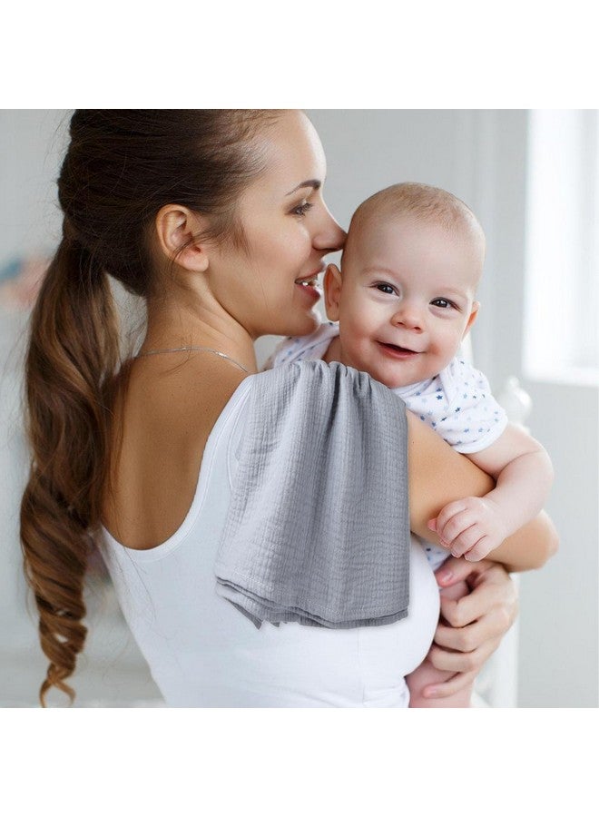Arnzion 3 Pack Muslin Swaddle Blankets (40x40in) - Ultra Soft Breathable Wraps for Newborn Swaddling, Nursing, and Toddler Playtime, Unisex Design - Image 3