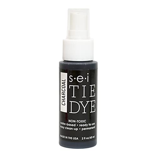SEI S·E·I S.E.I Charcoal Tie Dye Spray Bottle, 2- Ounces, Fabric Spray Dye - Image 1