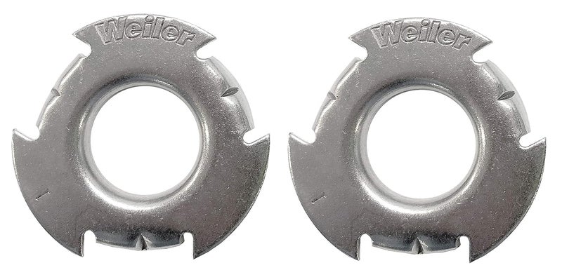WEILER 03812 Metal Adapters, 2" To 1" Arbor Hole, Made in the USA - Image 1