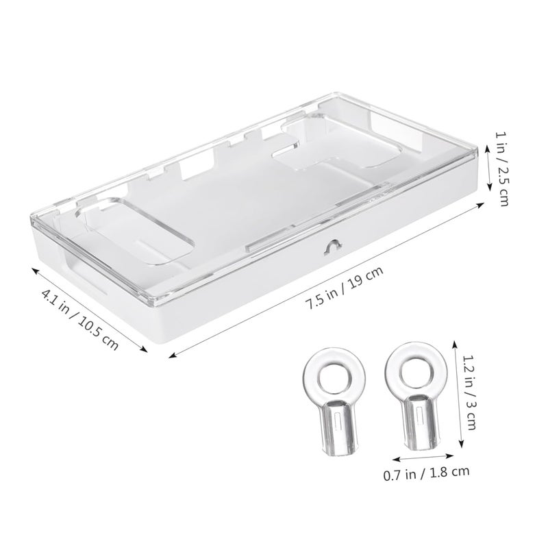 FOCUS Cell Phone Lock Box Portable Cell Phone Jail Box with 2 Keys Self-Control Locking Box to Reduce Kids' and Students' Screen Time, Increase Productivity for All Types Cell Phones. No App Needed - Image 2