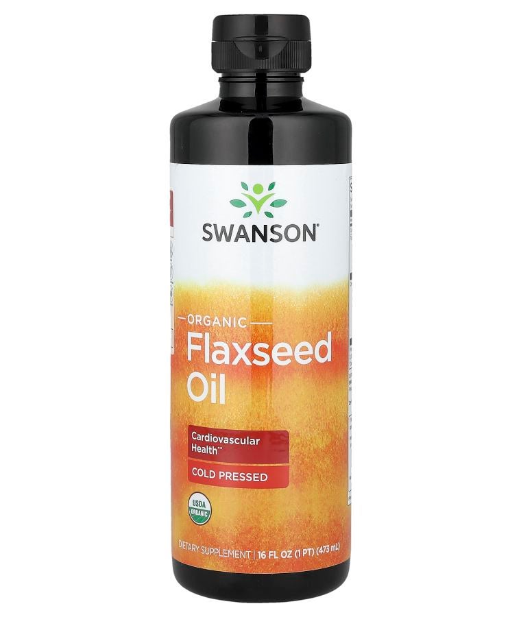Organic Flaxseed Oil 16 fl oz (473 ml)