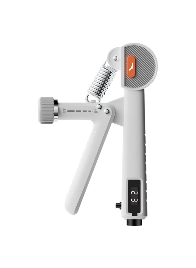 ANTA Anta Counting Hand Grip Strengthener, Arm Strength Training, Adjustable Finger Rehabilitation Exercise, Home Fitness Equipment, White  - Image 1