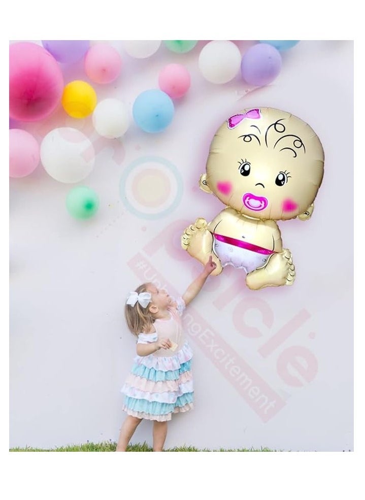 بارتي فن بالون احباط طفلة احتفل بوصول أميرتك الصغيرة - Image 3