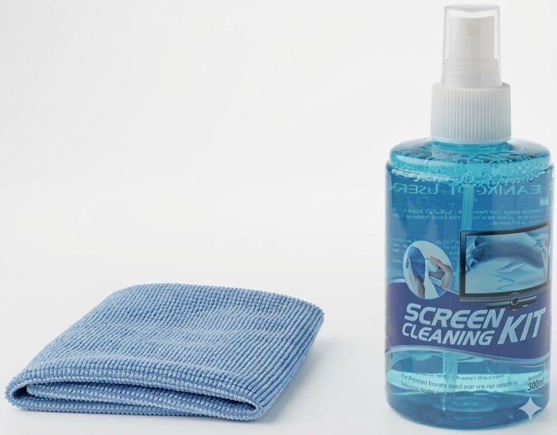 opula Screen Cleaning Kit, Small Spray and Towel for Laptops, Smartphones and Computers - 100% Premium Quality, KCL 1021 - Image 1