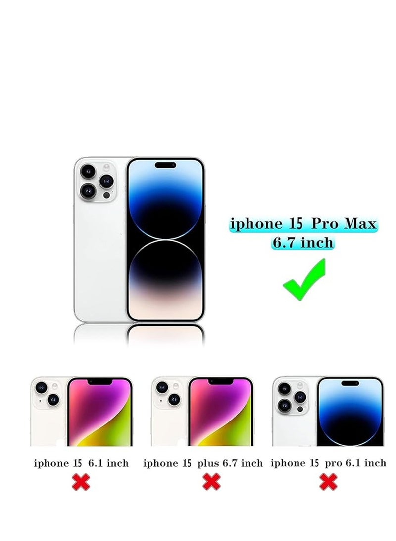 KASTWAVE iPhone Case TPU Bumper, Frameless Bumper Case with Camera Lens Protector for iPhone 15 Pro Max, Slim Fit No Back No Frame Design TPU Bumper, Excellent Heat Dissipation, 1 Pcs - Image 2