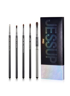 Jessup Jessup Lip Brush Set, Professional Lip Makeup Brushes for Lipstick Streak-Free Application, Premium Synthetic Hair,Contour Define and Accentuate Your Lip 5pcsT325 