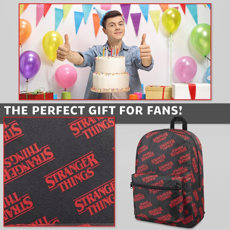 Stranger Things Backpack for School - Teenagers and Kids Backpack - School, Sports, Travel - Official Merchandise - Image 2