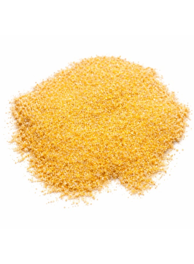 حصى رملي ذهبي لأحواض السمك - ركيزة زخرفية طبيعية - (1 كجم / 10 كجم) - Image 2