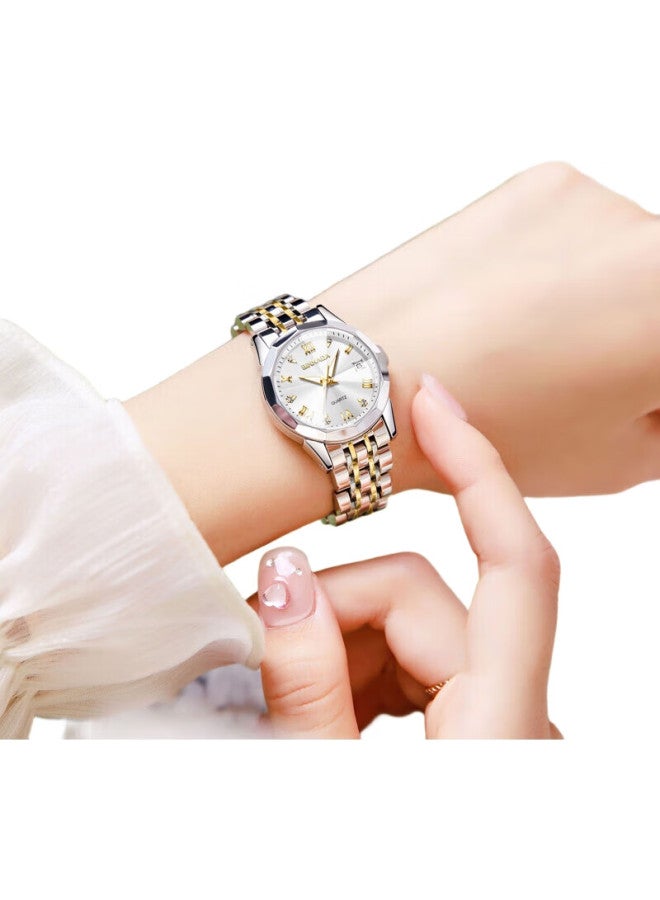 BINKADA Amami Starry Sky Watch For Women, Mechanical-Style Quartz Watch With Expressions, Couple'S Matching Wristwatches, Birthday Gift, New Model - Image 3