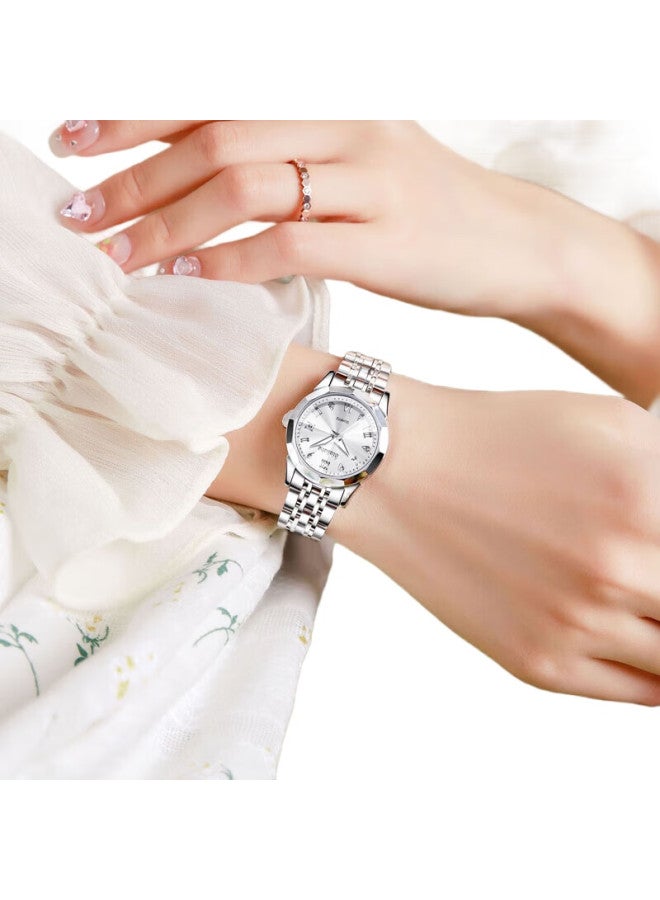 BINKADA Amami Starry Sky Watch For Women, Mechanical-Style Quartz Watch With Expressions, Couple'S Matching Wristwatches, Birthday Gift, New Model - Image 2