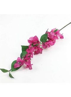 Nettenevime Artificial Flower Bougainvillea Flower Fuchsia 80CM Single Branch Basement Flower Hanging Flower