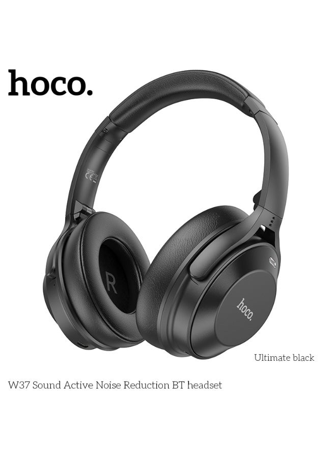 hoco. W37 Sound Active Noise Reduction BT headset - Image 1