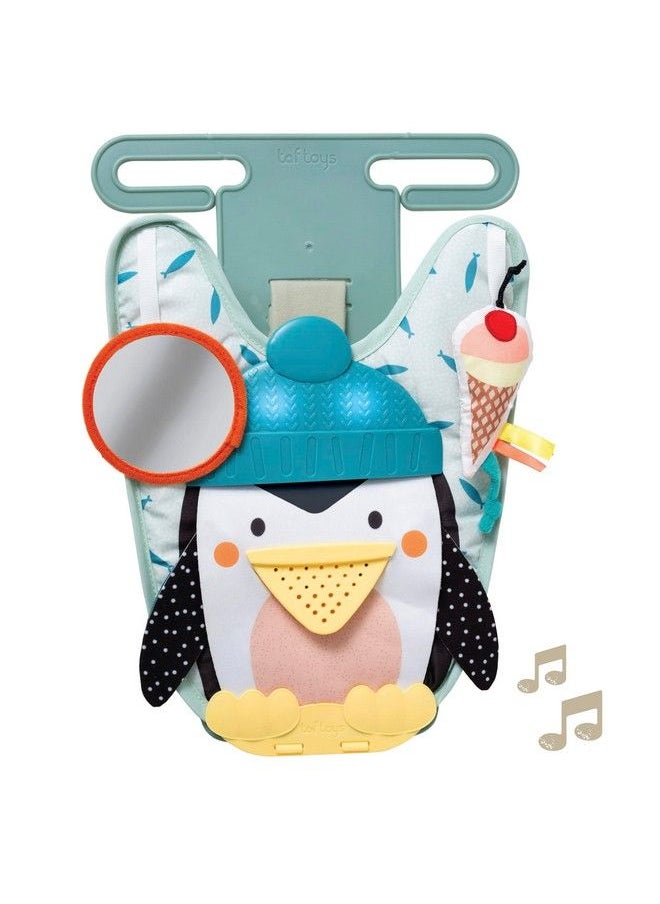 Taf Toys Musical Car Seat Toys For Babies 0 6 Months Baby’S Activity Center Carseat Toys Sensory Soft Car Seat Hanging Toy Baby Mirror For Baby Infant 0 6 12 Months Sensory Gift 3 6 12 Months Baby Boys Girls  - Image 2