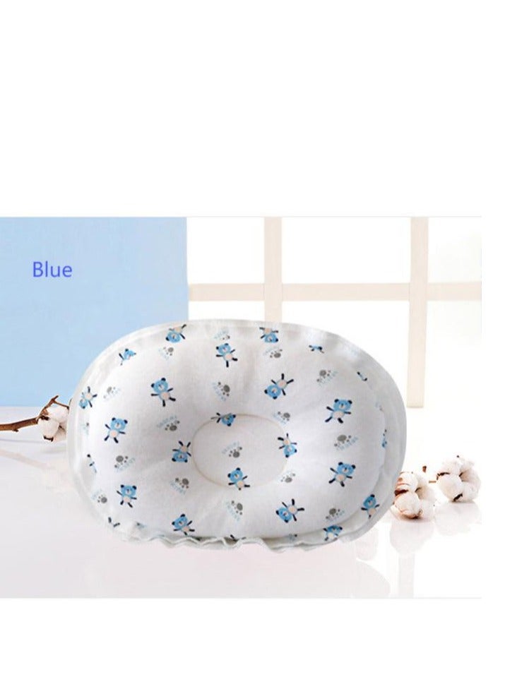 Beautiful Newborn Colored Cotton Shaped Pillow Newborn Baby Anti-tilt Pillow Maternal And Child Supplies - Image 2