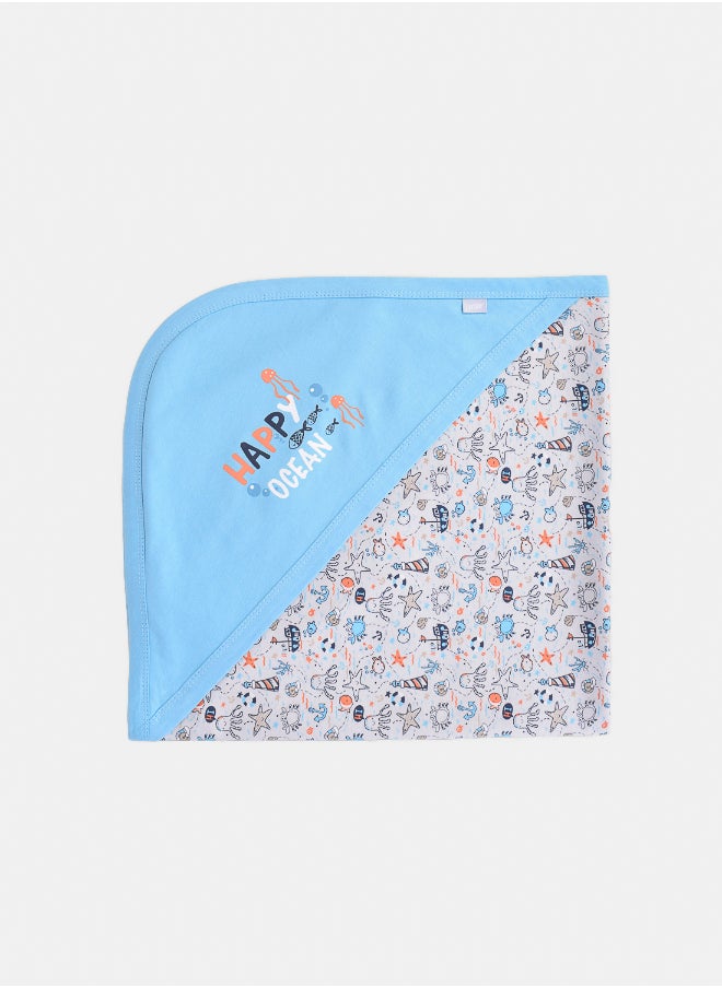Junior Baby Boys Printed Blanket  - Image 1