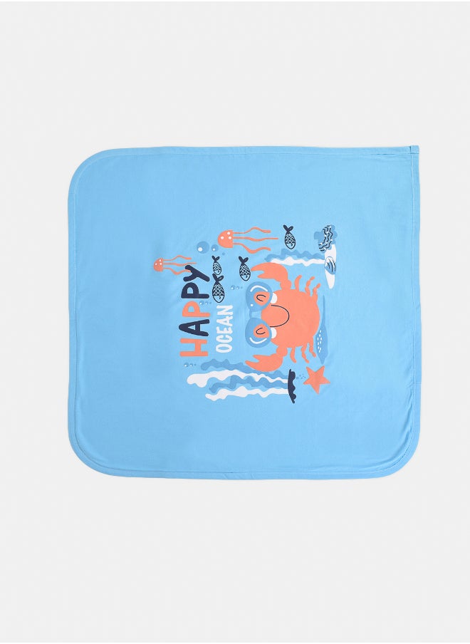 Junior Baby Boys Printed Blanket  - Image 2