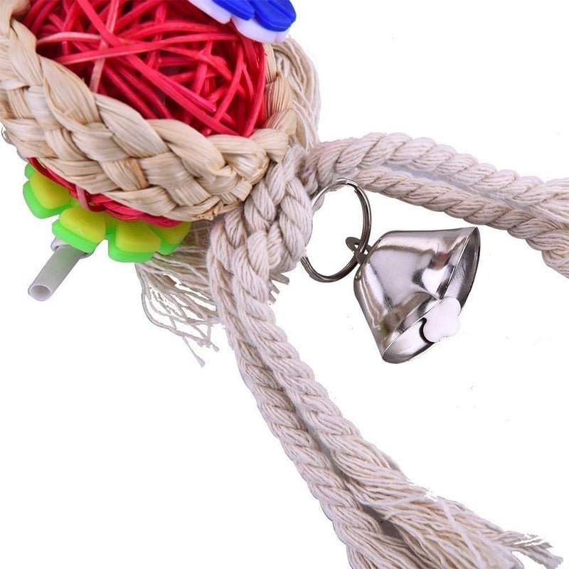KASTWAVE Hanging space save Parrot Toys, Large and Medium-Sized Bird Chew Toys, Suitable for African Gray,Macaws and Various Types of Amazon Parrots Affordable fast purchase options - Image 4