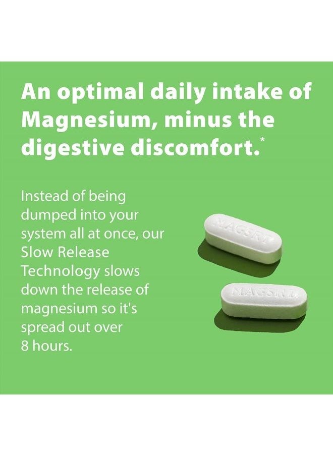 Jigsaw Health MAG SRT Magnesium Supplement (Mag SRT B-Free, 60 Count)  - Image 5