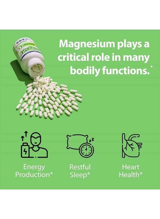 Jigsaw Health MAG SRT Magnesium Supplement (Mag SRT B-Free, 60 Count)  - Image 3
