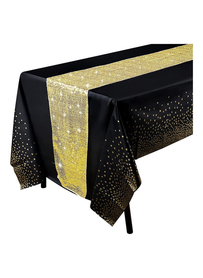 137X 275cm Sequins Table Runners and 30X 275cm Table Cloths