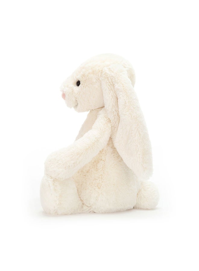 Jellycat Bashful Cream Bunny - Large Plush – Soft Stuffed Toy with Cordy Legs, Cute Valentine’s Gift for Kids & Adults, Collectible Jellycat, 28cm - Image 3