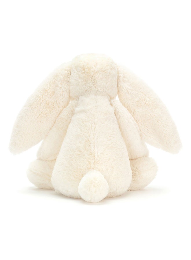 Jellycat Bashful Cream Bunny - Large Plush – Soft Stuffed Toy with Cordy Legs, Cute Valentine’s Gift for Kids & Adults, Collectible Jellycat, 28cm - Image 4