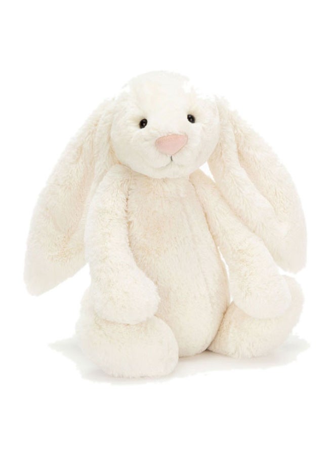Jellycat Bashful Cream Bunny - Large Plush – Soft Stuffed Toy with Cordy Legs, Cute Valentine’s Gift for Kids & Adults, Collectible Jellycat, 28cm - Image 1